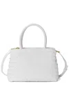 Tiffany & Fred Paris Hand-woven Top-handle Leather