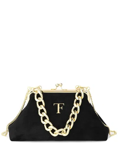 Tiffany & Fred Paris Iconic Frame Leather Bag In Black