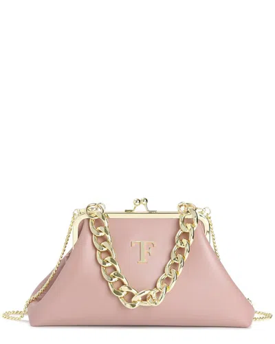 Tiffany & Fred Paris Iconic Frame Leather Bag In Pink