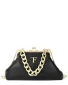Tiffany & Fred Paris Iconic Frame Leather Shoulder Bag