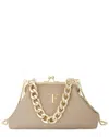 Tiffany & Fred Paris Iconic Frame Leather Shoulder Bag