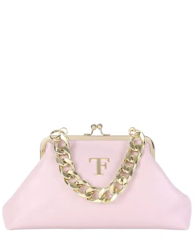 Tiffany & Fred Paris Iconic Leather Frame Clutch In Pattern