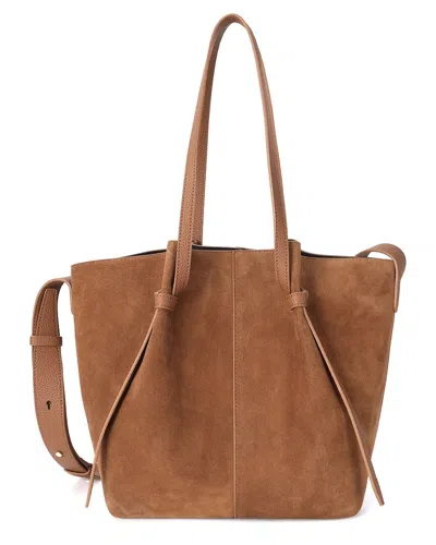Tiffany & Fred Paris Lambskin Suede Tote