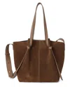 Tiffany & Fred Paris Lambskin Suede Tote