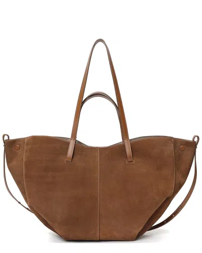Tiffany & Fred Paris Lambskin Suede Tote