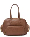 Tiffany & Fred Paris Large Leather Satchel