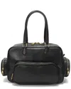 Tiffany & Fred Paris Large Leather Satchel