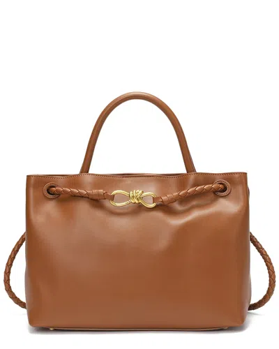 Tiffany & Fred Paris Large Smooth Leather Tote