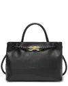 Tiffany & Fred Paris Large Smooth Leather Tote