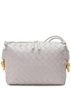 Tiffany & Fred Paris Large Woven Leather Crossbody