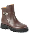 Tiffany & Fred Paris Leather Bootie In Brown