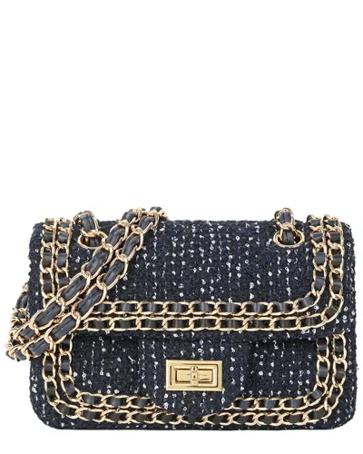 Tiffany & Fred Paris Leather Crossbody In Blue