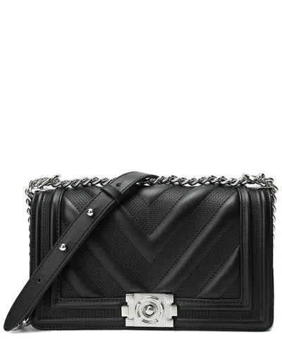 Tiffany & Fred Paris Leather Crossbody In Black
