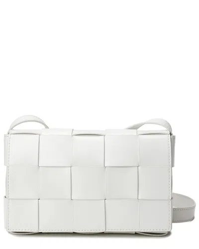 Tiffany & Fred Paris Leather Crossbody In White