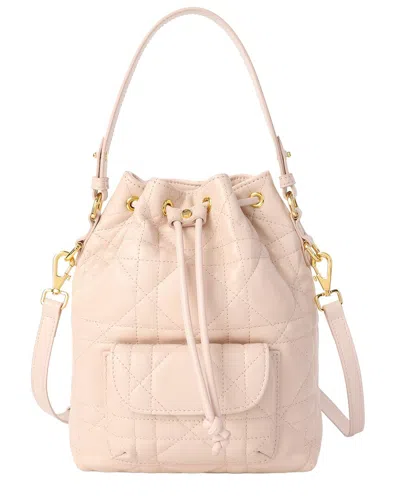 Tiffany & Fred Paris Leather Hobo Bag In Pink