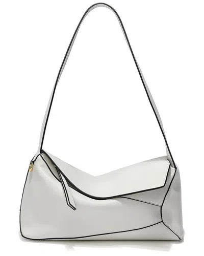 Tiffany & Fred Paris Leather Hobo Bag In Neutral