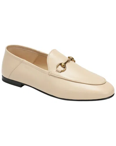 Tiffany & Fred Paris Leather Loafer In Neutral