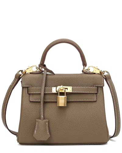 Tiffany & Fred Paris Leather Mini Satchel
