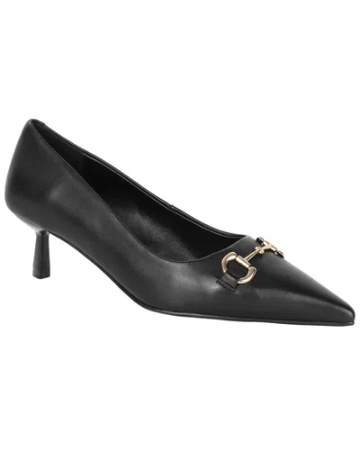 Tiffany & Fred Paris Leather Pump In Black