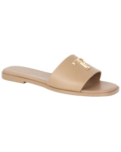Tiffany & Fred Paris Leather Sandal In Neutral