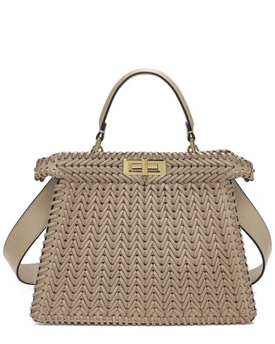 Tiffany & Fred Paris Leather Satchel In Brown