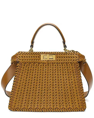 Tiffany & Fred Paris Leather Satchel In Brown
