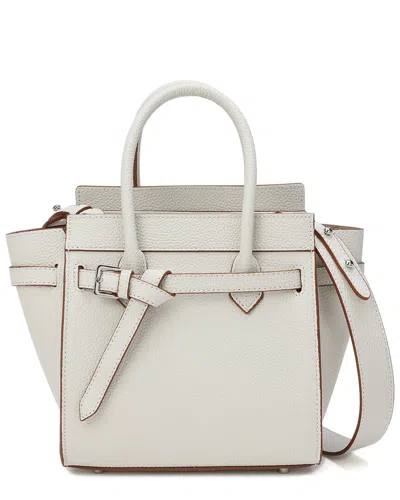 Tiffany & Fred Paris Leather Satchel Messenger Bag