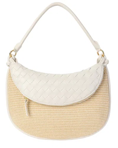 Tiffany & Fred Paris Leather Shoulder Bag In Neutral