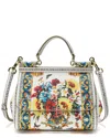 Tiffany & Fred Paris Leather Shoulder Bag In Purple