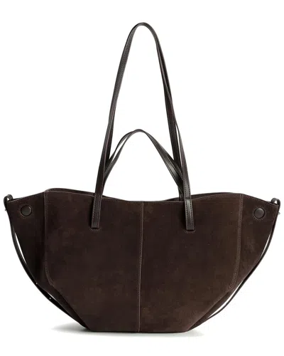 Tiffany & Fred Paris Leather Tote In Brown