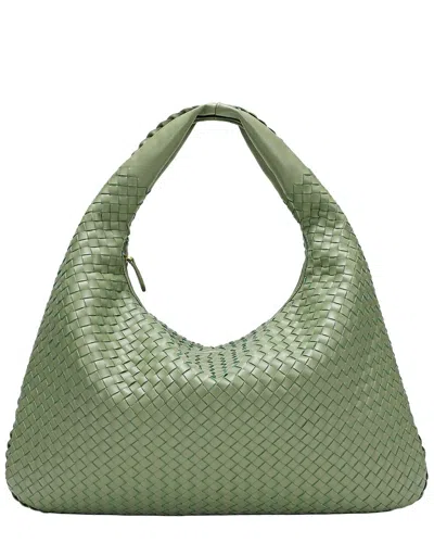 Tiffany & Fred Paris Leather Tote In Green