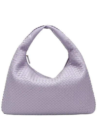 Tiffany & Fred Paris Leather Tote In Purple