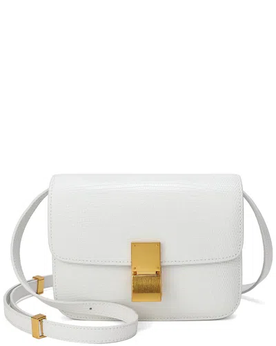 Tiffany & Fred Paris Lizard-embossed Leather Shoulder Bag