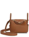 Tiffany & Fred Paris Mini Leather Satchel In Brown