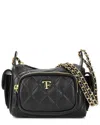 Tiffany & Fred Paris Mini Quilted Leather Crossbody