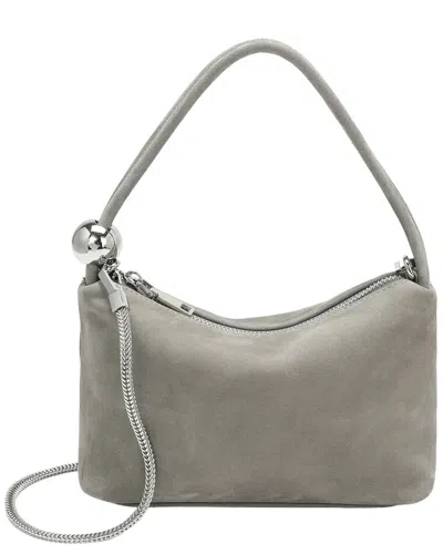 Tiffany & Fred Paris Tiffany And Fred Paris Mini Suede Leather Shoulder Bag In Blue
