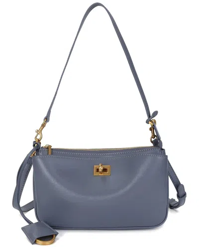 Tiffany & Fred Paris Minimalist Smooth Leather Shoulder Bag