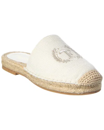 Tiffany & Fred Paris Mule In White