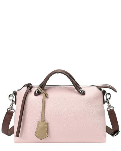 Tiffany & Fred Paris Pebbled Leather Top Handle Satchel In Brown