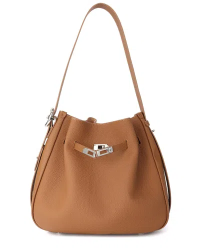 Tiffany & Fred Paris Pebbled Leather Tote