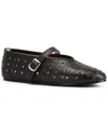 Tiffany & Fred Paris Perforated Leather Mary Jane Flat