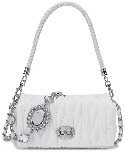 Tiffany & Fred Paris Pleated Leather Crossbody