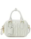 Tiffany & Fred Paris Pleated Leather Satchel