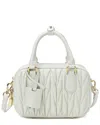 TIFFANY & FRED PARIS PLEATED LEATHER SATCHEL