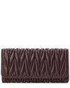 TIFFANY & FRED PARIS TIFFANY & FRED PARIS PLEATED LEATHER WALLET