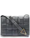 Tiffany & Fred Paris Puffy Leather Messenger Bag
