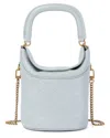 Tiffany & Fred Paris Quilted & Structured Top-handle Shoulder Bag