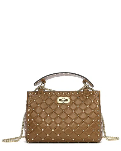 TIFFANY & FRED PARIS TIFFANY & FRED PARIS QUILTED & STUDDED LEATHER SHOULDER BAG