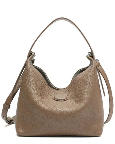 Tiffany & Fred Paris Quilted Canvas & Leather Top-handle Bag