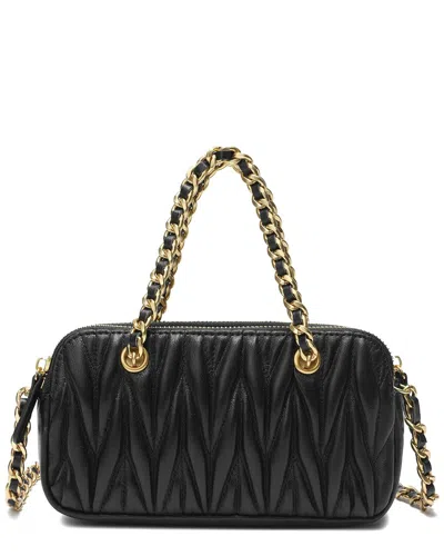 Tiffany & Fred Paris Quilted Lambskin Crossbody